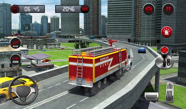 消防救援卡车模拟3D Firefighter Truck图片5