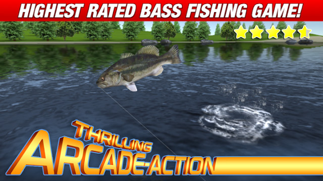 Master Bass Angler: Free Fishing Game图片2