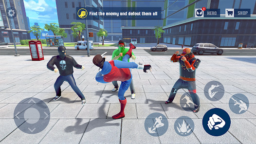 Spider Fighting: Hero Game图片3