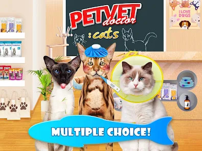 Cat Games: Pet Doctor Dentist图片6