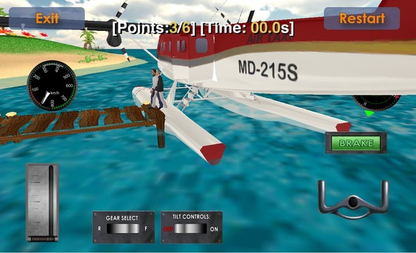 Sea Plane: Flight Simulator 3D图片5