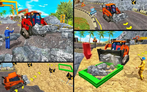 重 挖掘机 模拟器 2020年： 3D 挖掘机 游戏图片1