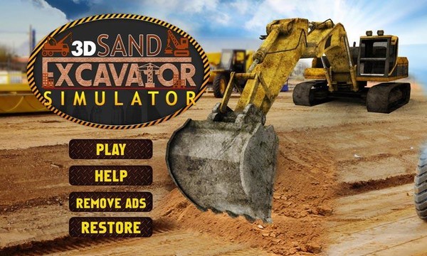 砂挖掘机模拟器 3D图片2