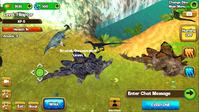 Dino World Online - Hunters 3D图片6