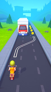 Paper Boy Race 3D - 酷跑小游戏图片1