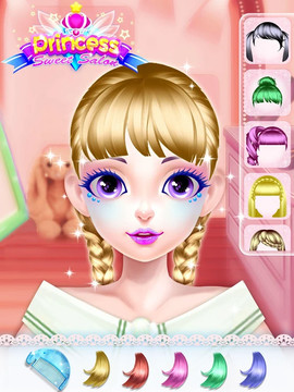 公主化妆沙龙: 女孩装扮游戏图片3