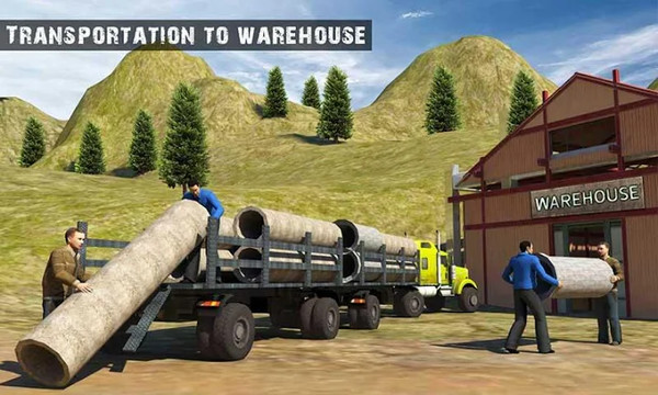 美国卡车驾驶学校：越野运输游戏图片4
