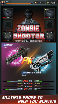 walking zombie shooter: zombie shooting games图片3