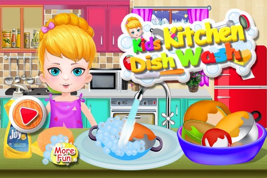 洗碗清洁游戏图片7