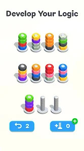 Nuts & Bolts, Color Screw Sort图片6