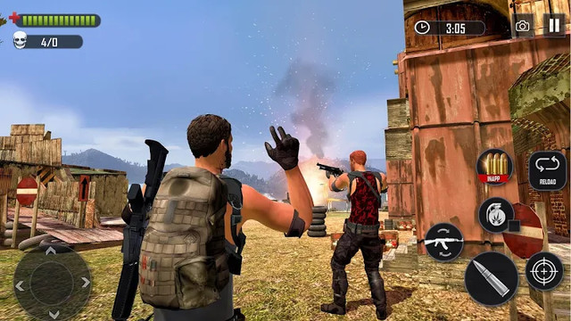 Battleground Fire : Free Shooting Games 2019图片1