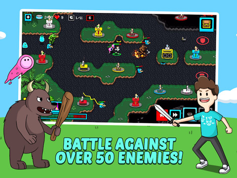 Cats & Cosplay: Epic Tower Defense Fighting Game图片3