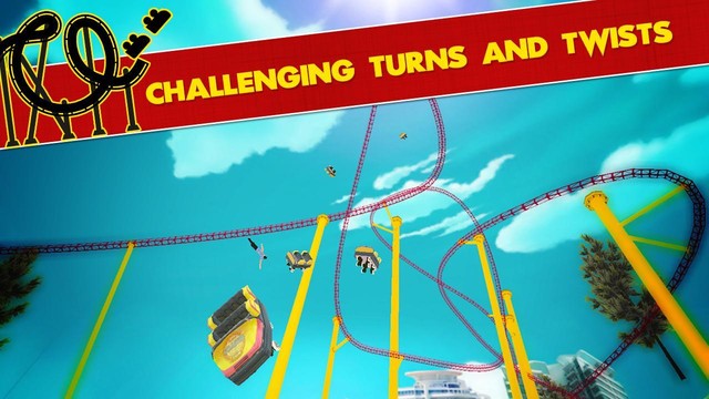 Roller Coaster Racing 3D 2 player图片12