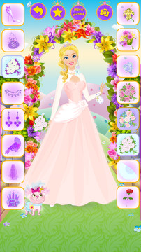 打扮公主婚礼游戏：装扮和发型游戏 — 时尚女生婚礼设计师图片3