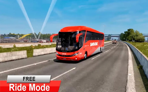 City Coach Bus Driving Simulator 3D: City Bus Game图片1