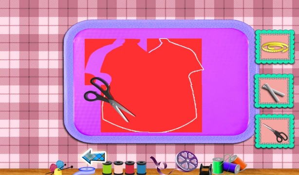 裁缝衣服的女孩游戏图片8