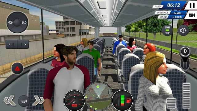 公交车模拟器2019  - 免费 - Bus Simulator 2019 - Free图片1