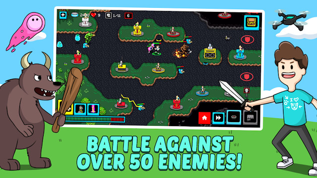 Cats & Cosplay: Epic Tower Defense Fighting Game图片4