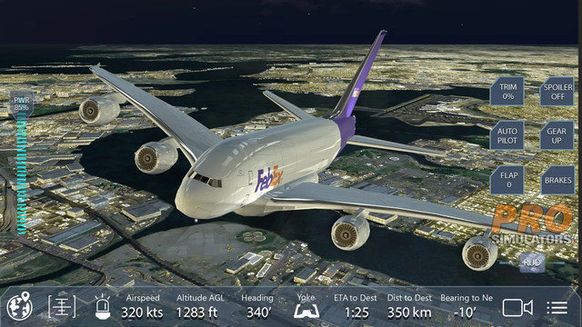 Pro Flight Simulator NY Free图片5