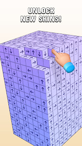 Tap to Unblock 3d Cube Away图片3