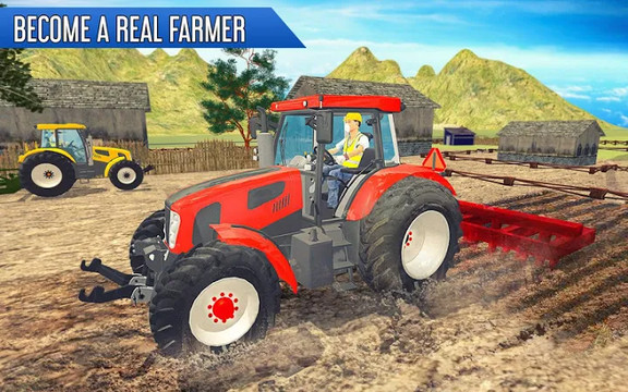 Tractor Thresher Games 3D: Farming Games图片1