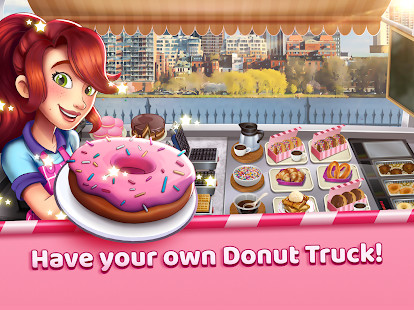 Boston Donut Truck - Fast Food Cooking Game图片3