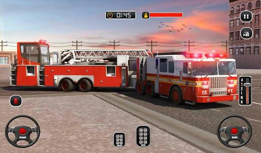 消防车驾驶学校：911应急响应 3D图片3