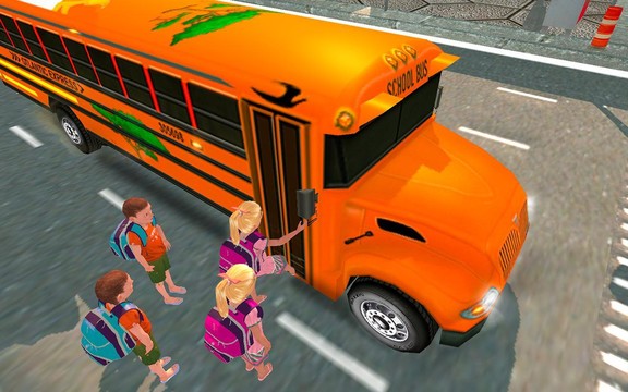 高中巴士驾驶3D图片3