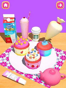 Cake Games: DIY Food Games 3D图片5