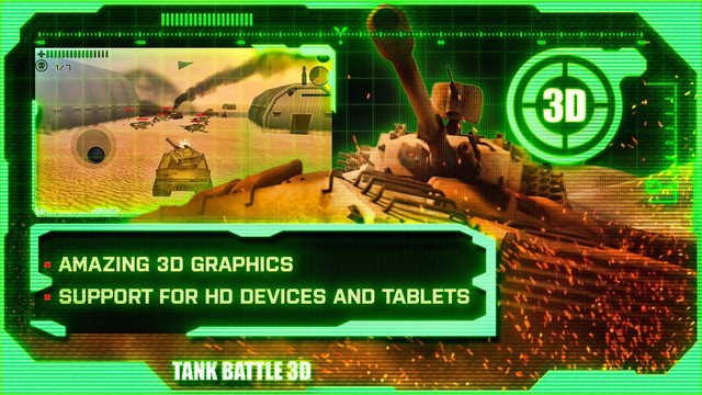 Tank Battle 3D: Desert Titans图片8