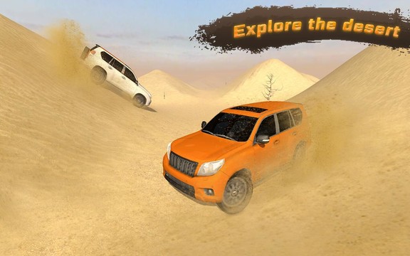 驾驶的豪华 LX 普拉多沙漠图片10
