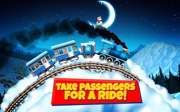 Christmas Games: Santa Train Simulator图片1