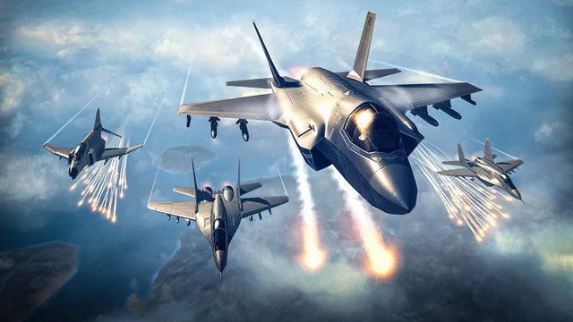空战 - 现代战争 飞行游戏图片6