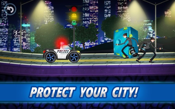 Police car racing for kids图片4