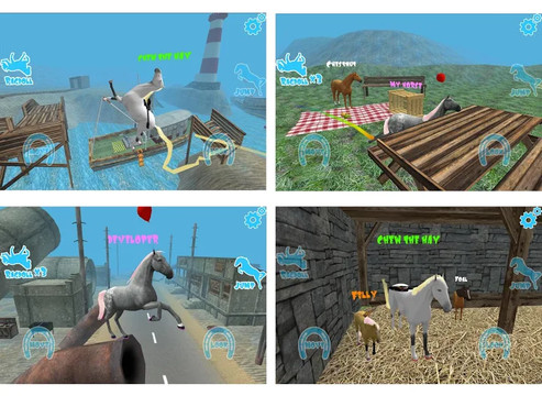 Hill Cliff Horse - Online Ragdoll Physics（测试版）图片3