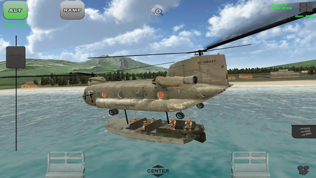 Chinook Helicopter Flight Sim图片5