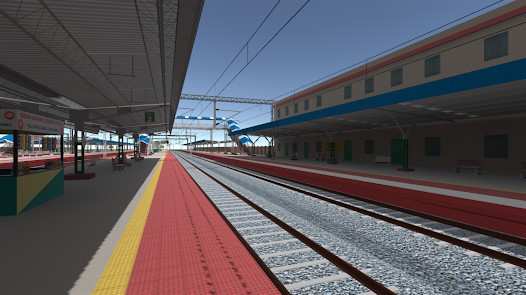 Indian Train Crossing 3D图片1