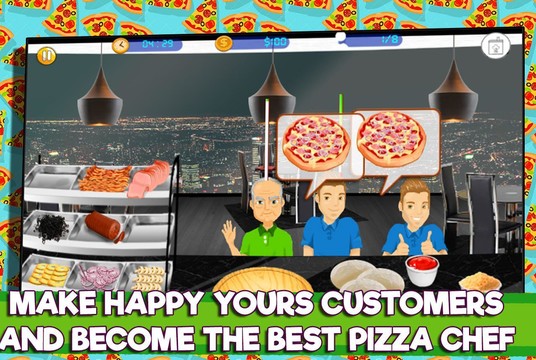 Pizza Maker ?Create Yummy Pizzas and serve Drinks图片5