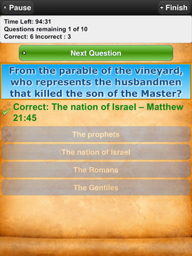 Bible Trivia Quiz Free Bible G图片5