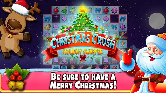 Christmas Crush Holiday Swapper Candy Match 3 Game图片1