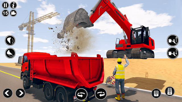 Snow Excavator Simulator Games图片2