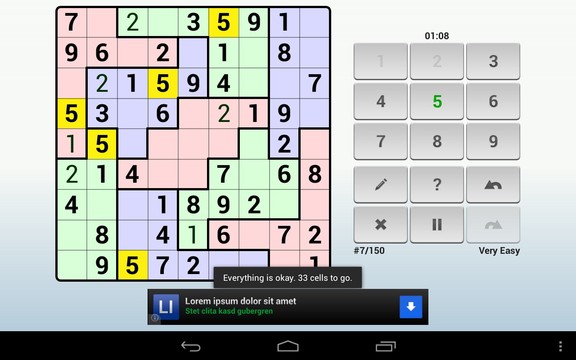 Andoku Sudoku 2 Free图片4