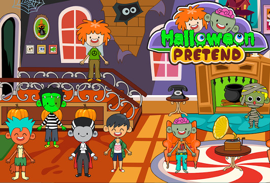 My Pretend Halloween - Trick or Treat Town Friends图片1