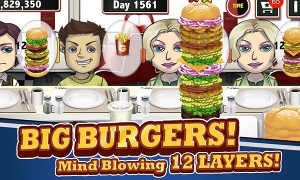 趣味汉堡美食角色扮演游戏儿童版图片2