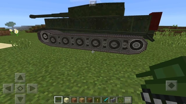War Tank Mod for MCPE!图片1