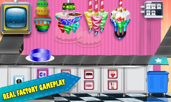 生日巧克力蛋糕厂：甜品食品游戏图片5