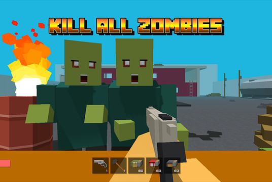 Hero Pixel V Zombie Gun 3D图片1