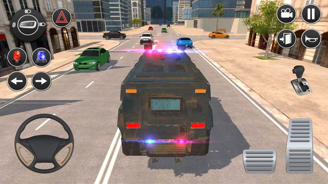 真正的警车驾驶：离线游戏图片4