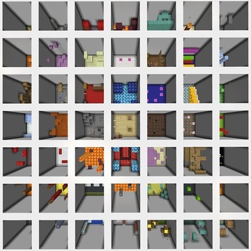 49 Levels parkour! MCPE parkour map图片3