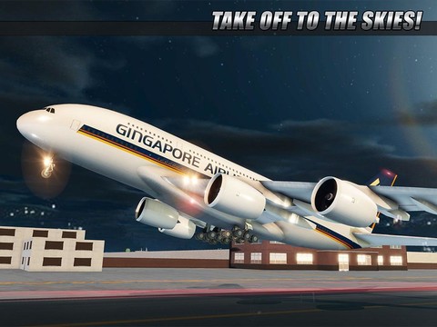 Tourist Airplane City Flight Simulator图片2